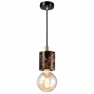 NORDLUX Reed taklampa - brun marmor