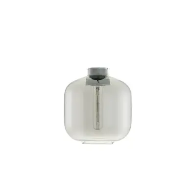 Normann Copenhagen - Amp Glas t/Small Taklampa Rök
