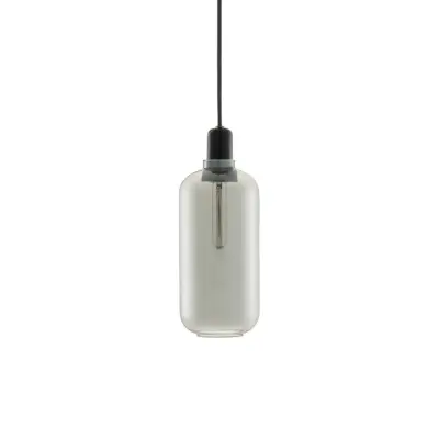 Normann Copenhagen - Amp Taklampa Large Rök/Svart