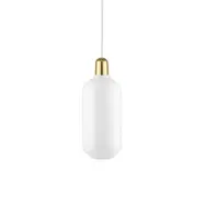 Normann Copenhagen - Amp Taklampa Large Vit/Mässing