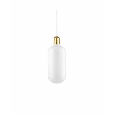 Normann Copenhagen - Amp Taklampa Large Vit/Mässing