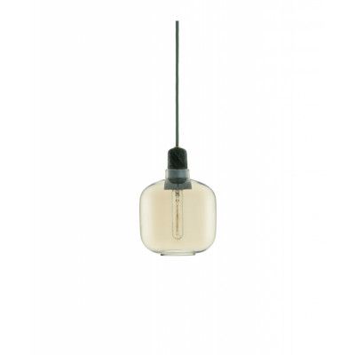 Normann Copenhagen - Amp Taklampa Small Guld/Grön