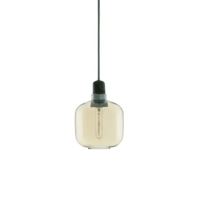 Normann Copenhagen - Amp Taklampa Small Guld/Grön