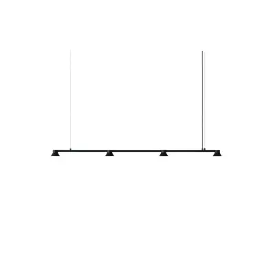 Normann Copenhagen - Hat Linear Taklampa Large Black