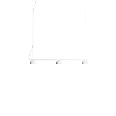 Northern - Blush Rail 3 Taklampa Matt White