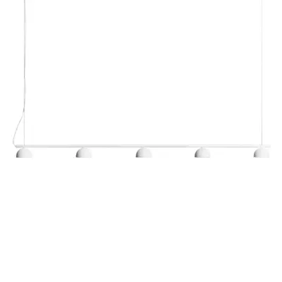 Northern - Blush Rail 5 Taklampa Matt White