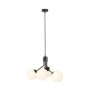 NOVA 4 Taklampa, Svart/Vit