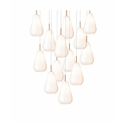 Nuura Aps - Anoli 13 Ljuskrona Nordic Gold/OpalNuura