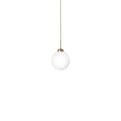 Nuura Aps - Apiales 1 pendellampa Large Brushed Brass/OpalNuura