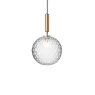 Nuura Aps - Miira 1 Taklampa Large Brass/Optic ClearNuura