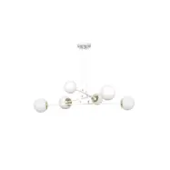 OGNIS 6 Taklampa, Vit/Vit