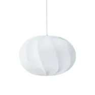 Olivia Taklampa, Twist vit 50cm