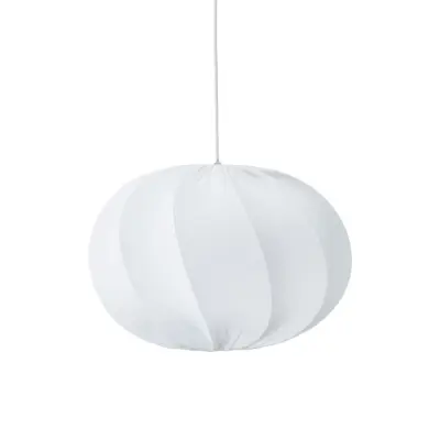 Olivia Taklampa, Twist vit 50cm