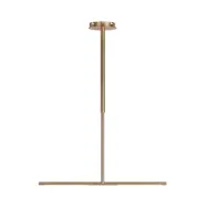 Omni taklampa mässing