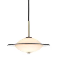 Orbit pendel, mässing/opal Ø24cm