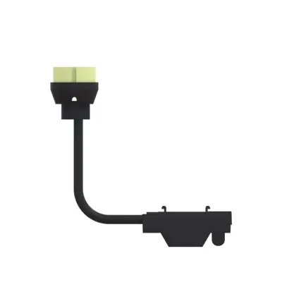 Orvoll taklampa, svart, Ø 3 cm, GU10-uttag – PRIOS - Ateljé / verkstad - Plast - Med en ljuskälla