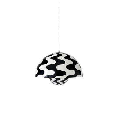 &Tradition - Big Flowerpot VP2 Taklampa Black/White