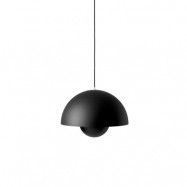 &Tradition - Big Flowerpot VP2 Taklampa Mat Svart