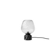 &Tradition - Blown SW6 Bordslampa Nero Marquina&Silver Lustre