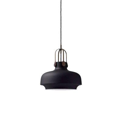&Tradition - Copenhagen SC7 Taklampa Matt Black/Bronzed Brass