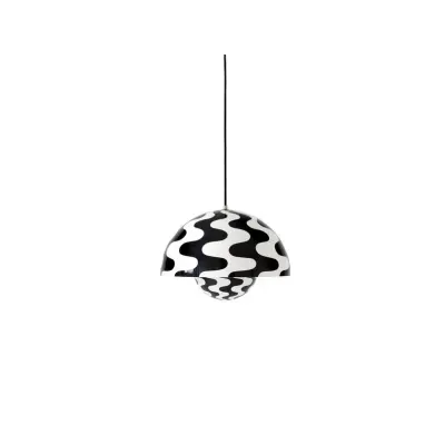 &Tradition - Flowerpot VP7 Taklampa Black/White