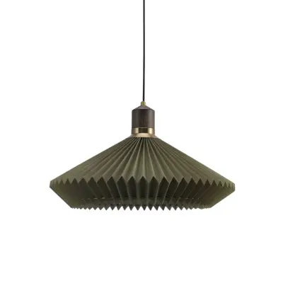 Halo Design Paris Taklampa Ø56cm Grön - svart kabel