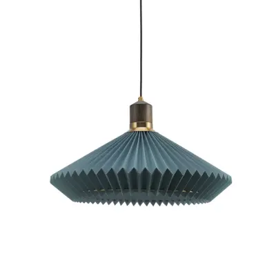 Halo Design Paris Taklampa Ø56 cm Blå - svartkabel