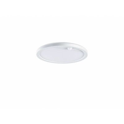 Paulmann - Lamina LED-utomhusvägglampa, vit, sensor, IP44