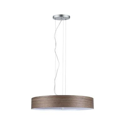 Paulmann - Liska Taklampa Dark Wood/Chrome