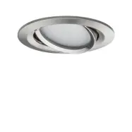 Paulmann - Nova Coin Recessed Plafond 3pcs. Ø84 TW Brushed Iron