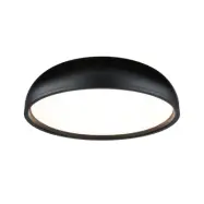 Paulmann - Oka LED-taklampa IP44 vit/svart –