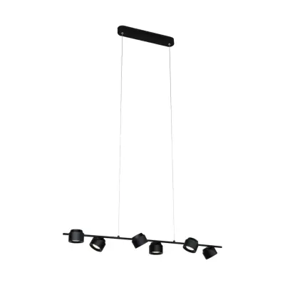 Paulmann - Puric Pane 6 Taklampa Zigbee Dim. Svart