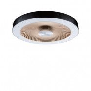 Paulmann - Volea LED Plafond Ø40 IP44 Dim. Svart/Guld