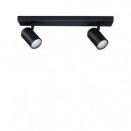 Paulmann - Zyli 2 Plafond IP44 Dim. Matt Svart