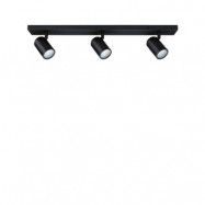 Paulmann - Zyli 3 Plafond IP44 Long Dim. Matt Svart