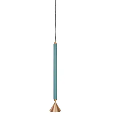 Pholc - Apollo 59 Taklampa Deep Sea/Polished Brass