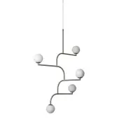 Pholc - Mobil 100 pendellampa nickel/opal