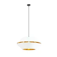 PIANO 1 Taklampa, Svart/Vit/Guld