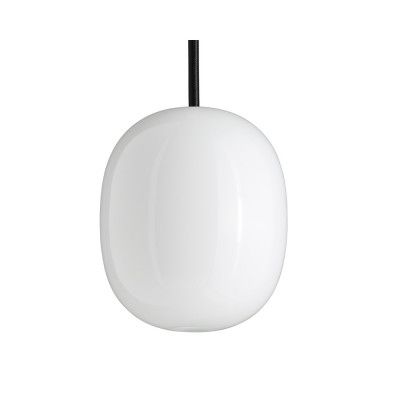 Piet Hein - Superæg 300 Taklampa Opal/Svart Sladd