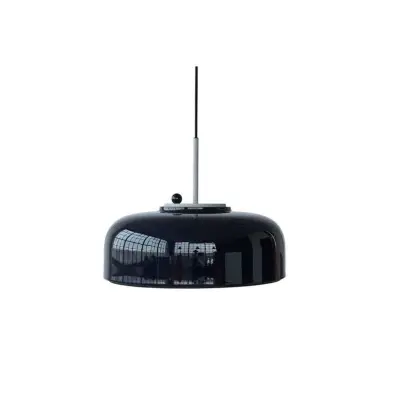 PLEASE WAIT to be SEATED - Podgy pendellampa, mörkblå, Ø 42 cm, dimbarEva Solo