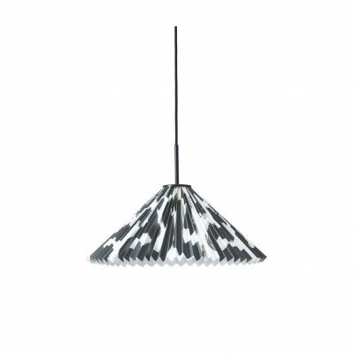 Polly Taklampa, Svart/vit 45cm