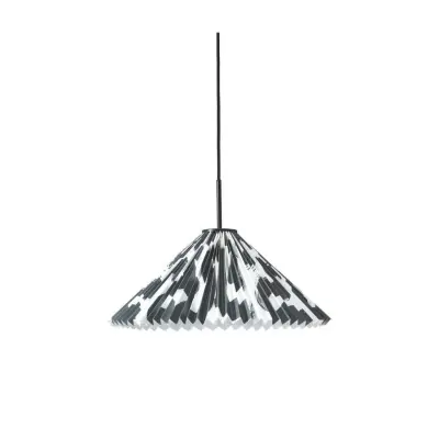 Polly Taklampa, Svart/vit 45cm