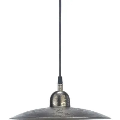 PR Home Como Taklampa Beaten silver 28cm
