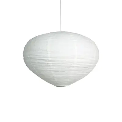 PR Home Verona Taklampa Vitt tyg 55cm