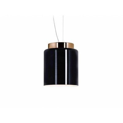 Prandina - Segesta S3 Taklampa Glossy Black/Polished Copper