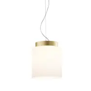 Prandina - Segesta S5 Taklampa Opal White/Brass Heritage