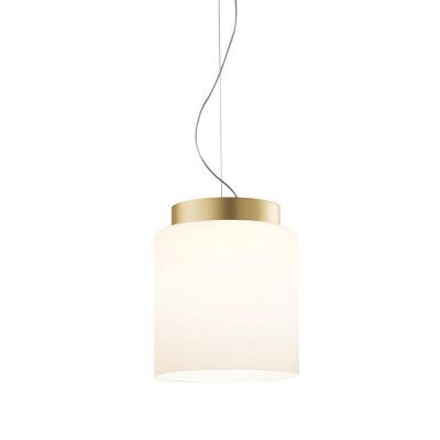 Prandina - Segesta S5 Taklampa Opal White/Brass Heritage