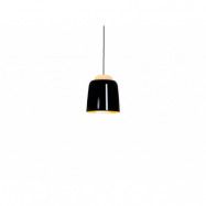 Prandina - Teodora S1 Taklampa Glossy Black/Gold