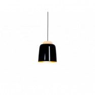 Prandina - Teodora S5 Taklampa Glossy Black/Gold