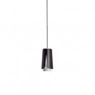 Prandina - Tulipa S3 Taklampa Matt Black/Matt White